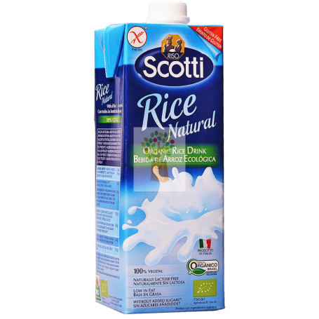 BEBIDA DE ARROZ NATURAL BIO 1Lt. SCOTTI