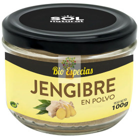 JENGIBRE EN POLVO BIO 100Gr. SOL NATURAL
