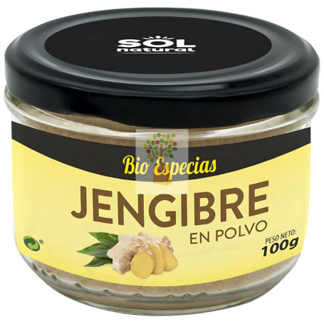 JENGIBRE EN POLVO BIO 100Gr. SOL NATURAL