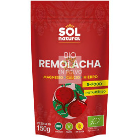 REMOLACHA ROJA EN POLVO BIO 150Gr. SOL NATURAL
