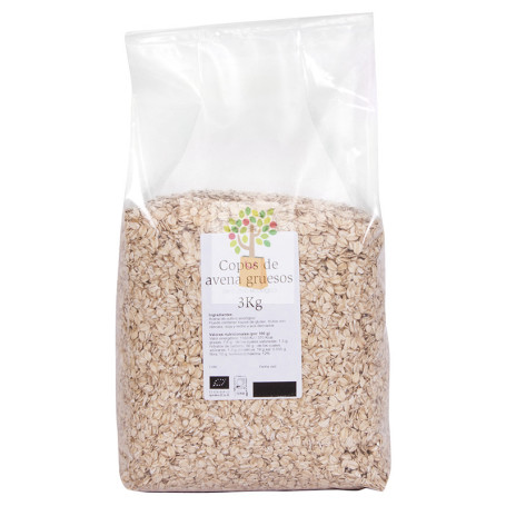 COPOS DE AVENA GRUESOS BIO 3Kg. SOL NATURAL