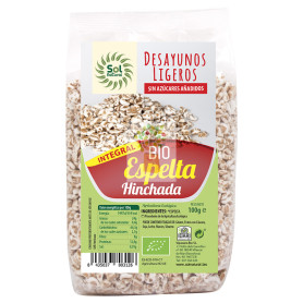 ESPELTA INTEGRAL HINCHADA BIO 100Gr. SOL NATURAL