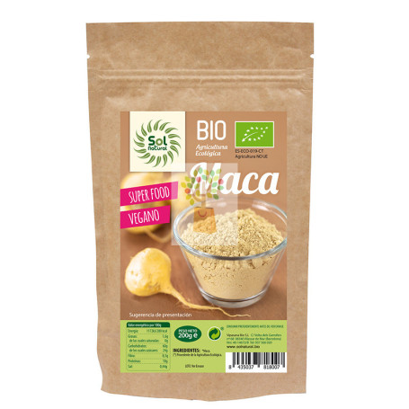 MACA BIO 200Gr. SOL NATURAL