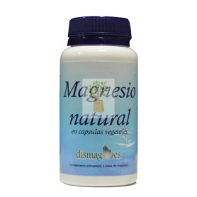 TARRO DE MAGNESIO NATURAL 60 CAPSULAS VEGETALES DISMAG