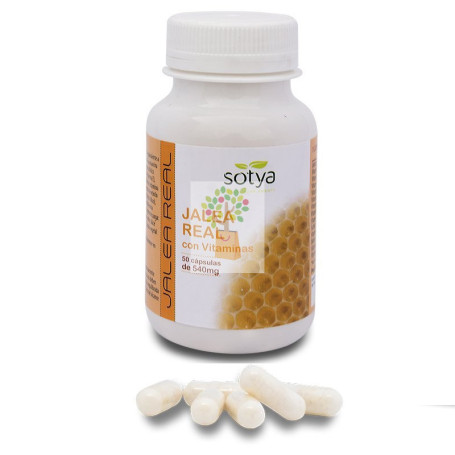 JALEA REAL 50 CAPSULAS VEGETALES DE 540Mg. SOTYA