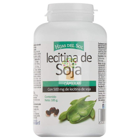 LECITINA SOJA 500Mg. 250 PERLAS HIJAS DEL SOL