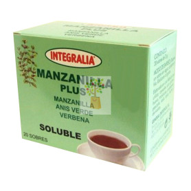MANZANILLA PLUS SOLUBLE 20 SOBRES INTEGRALIA