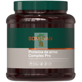 PROTEÍNA DE ARROZ EN POLVO COMPLEX PRO 500G BONUSAN
