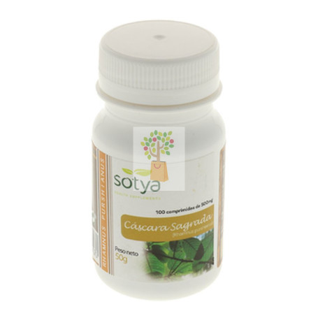 CASCARA SAGRADA 500Mg. 100 COMPRIMIDOS SOTYA
