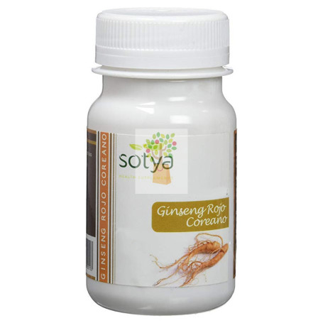 GINSENG ROJO COREANO 500Mg. 60 CAPSULAS VEGETALES SOTYA