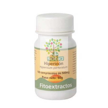 HIPERICO 100 COMPRIMIDOS DE 500Mg. SOTYA