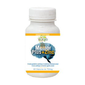 MEMOR PLUS 60 CAPSULAS VEGETALES DE 750Mg. SOTYA