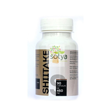 SHIITAKE 90 CAPSULAS VEGETALES DE 460Mg. SOTYA