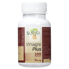 VINAGRE PLUS 450Mg. 100 CAPSULAS VEGETALES SOTYA