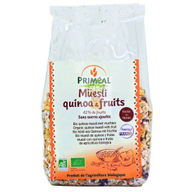 MUESLI DE QUINOA Y FRUTAS 350Gr. PRIMEAL