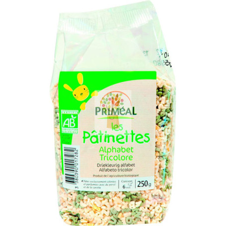 SOPA DE LETRAS TRICOLOR 250GR. PRIMEAL