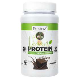 PROTEINA VEGETAL SABOR BROWNIE 600GR DRASANVI SPORT LIVE