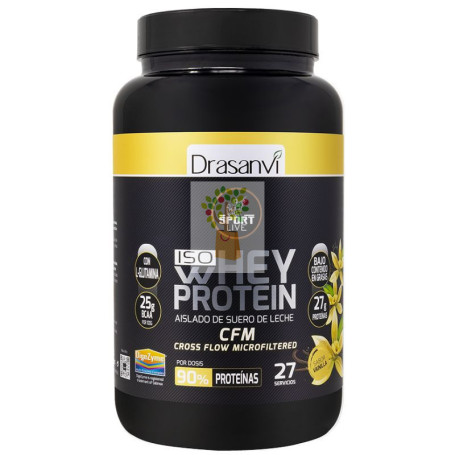 WHEY PROTEIN AISLADO VAINILLA 800GR DRASANVI SPORT LIVE