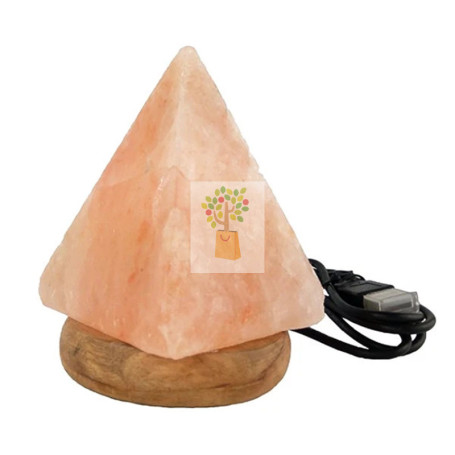 LAMPARA DE SAL PIRAMIDE USB ASFAND SALT
