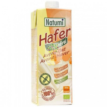 BEBIDA DE AVENA NATURAL SIN GLUTEN 1Lt. NATUMI