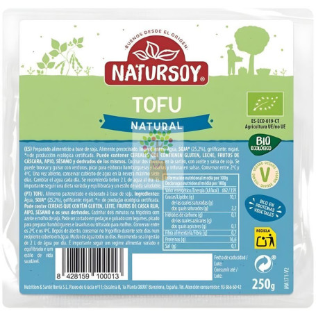 TOFU FRESCO BIO 250G NATURSOY