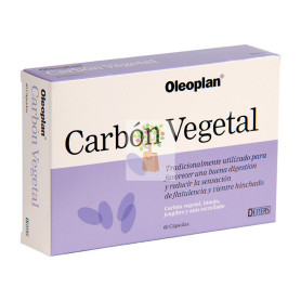 OLEOPLAN CARBON VEGETAL 60 CAPSULAS DEITERS