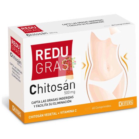 REDUGRAS CHITOSAN VEGETAL 60 COMPRIMIDOS DEITERS
