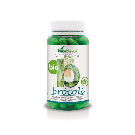VERDE DE BROCOLI BIO 80 CAPSULAS SORIA NATURAL