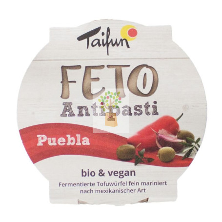 ANTIPASTI TOFU FERMENTADO ESTILO PUEBLA BIO 125Gr. TAIFUN