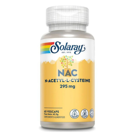 NAC 295Mg. 60 CAPSULAS SOLARAY