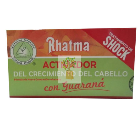 ACTIVADOR CRECIMIENTO CABELLO 4x25Ml. RHATMA