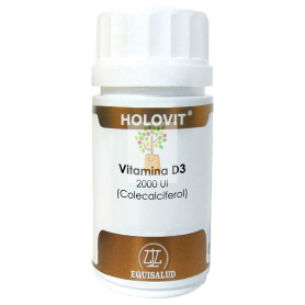 HOLOVIT VITAMINA D3 2.000UI 50 CAPSULAS EQUISALUD