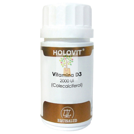 HOLOVIT VITAMINA D3 2.000UI 50 CAPSULAS EQUISALUD