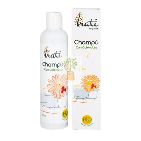 IRATI CHAMPÚ INFANTIL CON CALÉNDULA BIO 250ML EQUISALUD