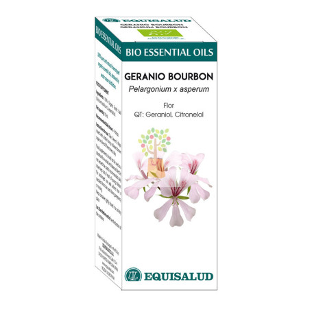 BIO ESSENTIAL OIL GERANIO BOURBON 10Ml. EQUISALUD