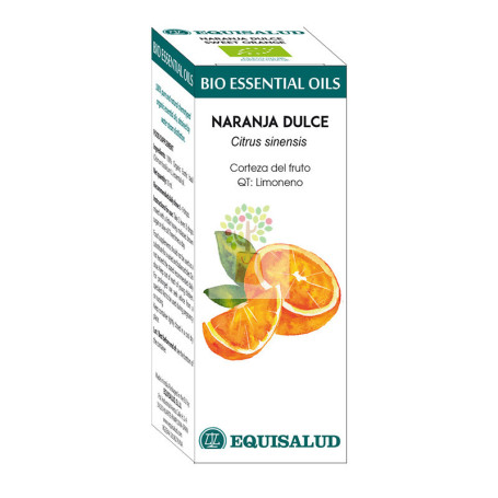 BIO ESSENTIAL OIL NARANJA DULCE 10Ml. EQUISALUD