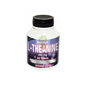 L-TEANINA 200Mg. 60 COMPRIMIDOS HEALTH AID