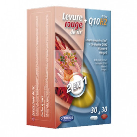 LEVURE ROUGE DE RIZ & ORTHO Q10 30 CAPSULAS/30 PERLAS ORTHONAT