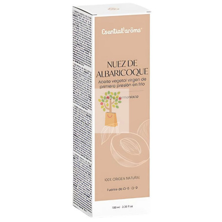 ACEITE VEGETAL DE NUEZ DE ALBARICOQUE 100Ml. ESENTIAL AROMS