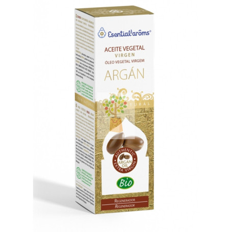 ACEITE VEGETAL VIRGEN DE ARGAN BIO 100Ml. ESENTIAL AROMS