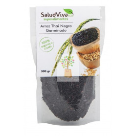 ARROZ THAI NEGRO GERMINADO 300G SALUD VIVA