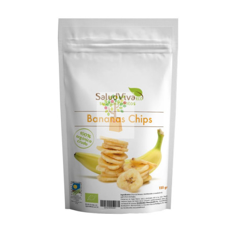 BANANA CHIPS ECO 125G SALUD VIVA