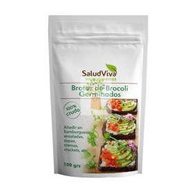 BROTES DE BRÓCOLI GERMINADO DESHIDRATADO ECO 100G SALUD VIVA