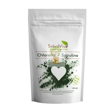 CHLORELLA+SPIRULINA 125Gr. SALUD VIVA