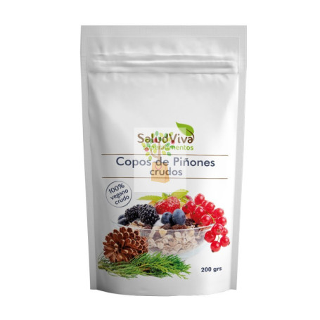 COPOS DE PIÑONES CRUDOS ECO 200G SALUD VIVA