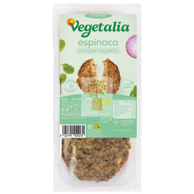 VEGEBURGUER DE TOFU Y ESPINACAS BIO (4 UNIDADES) 320GR VEGETALIA