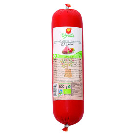 BIO EMBUTIDO VEGETAL SALAMI GRANEL 500Gr. VEGETALIA