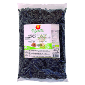 TRENZAS CON ESPIRULINA BIO 500Gr. VEGETALIA