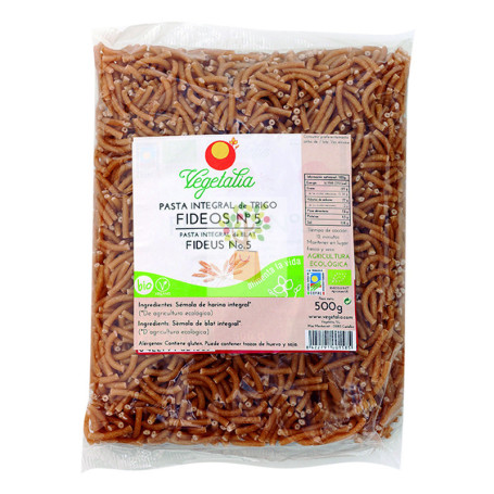 FIDEO Nº5 INTEGRAL BIO 500GR. VEGETALIA