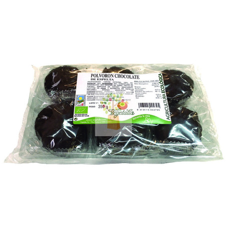 BIO POLVORONES CHOCOLATE DE ESPELTA 350Gr. VEGETALIA